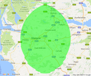 Covering all Glasgow and surrounding areas